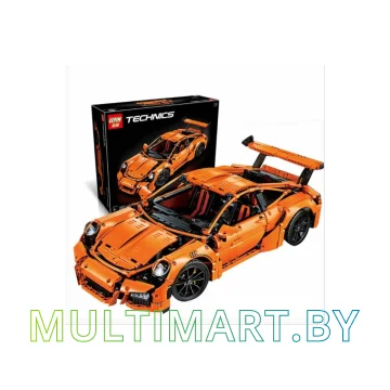 Конструктор Lepin 20001 Porsche 911 GT3 RS (2704 детали) картинка 2